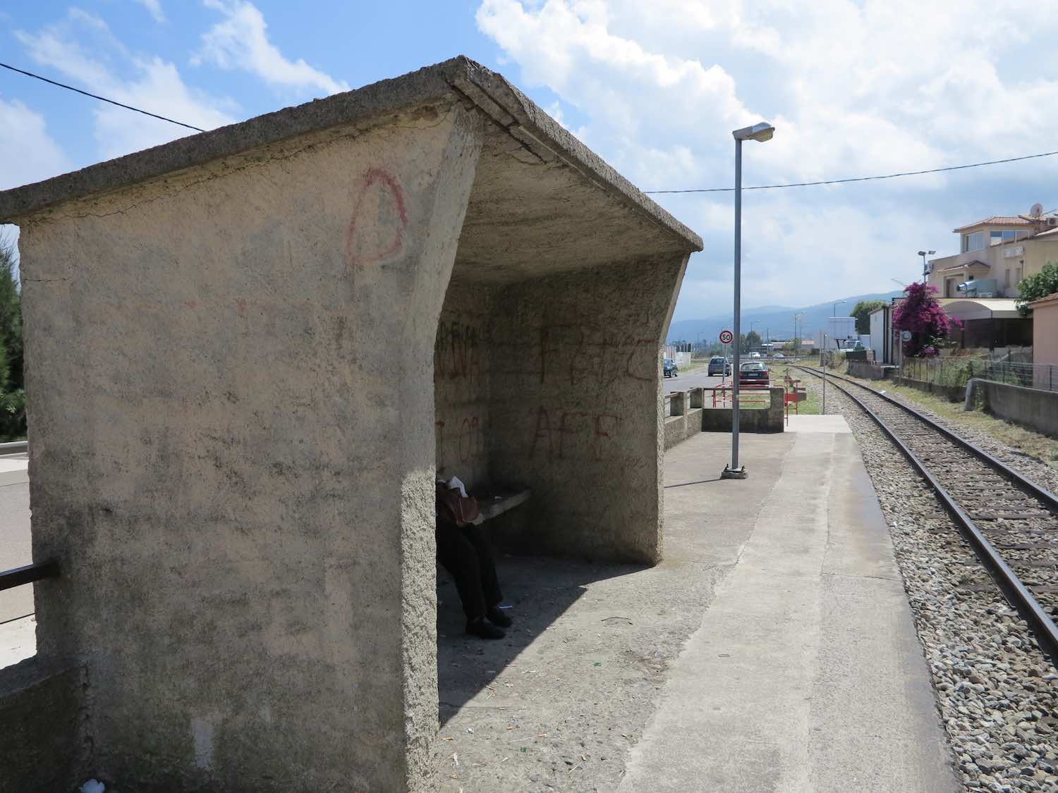 station de Casatorra du train corse