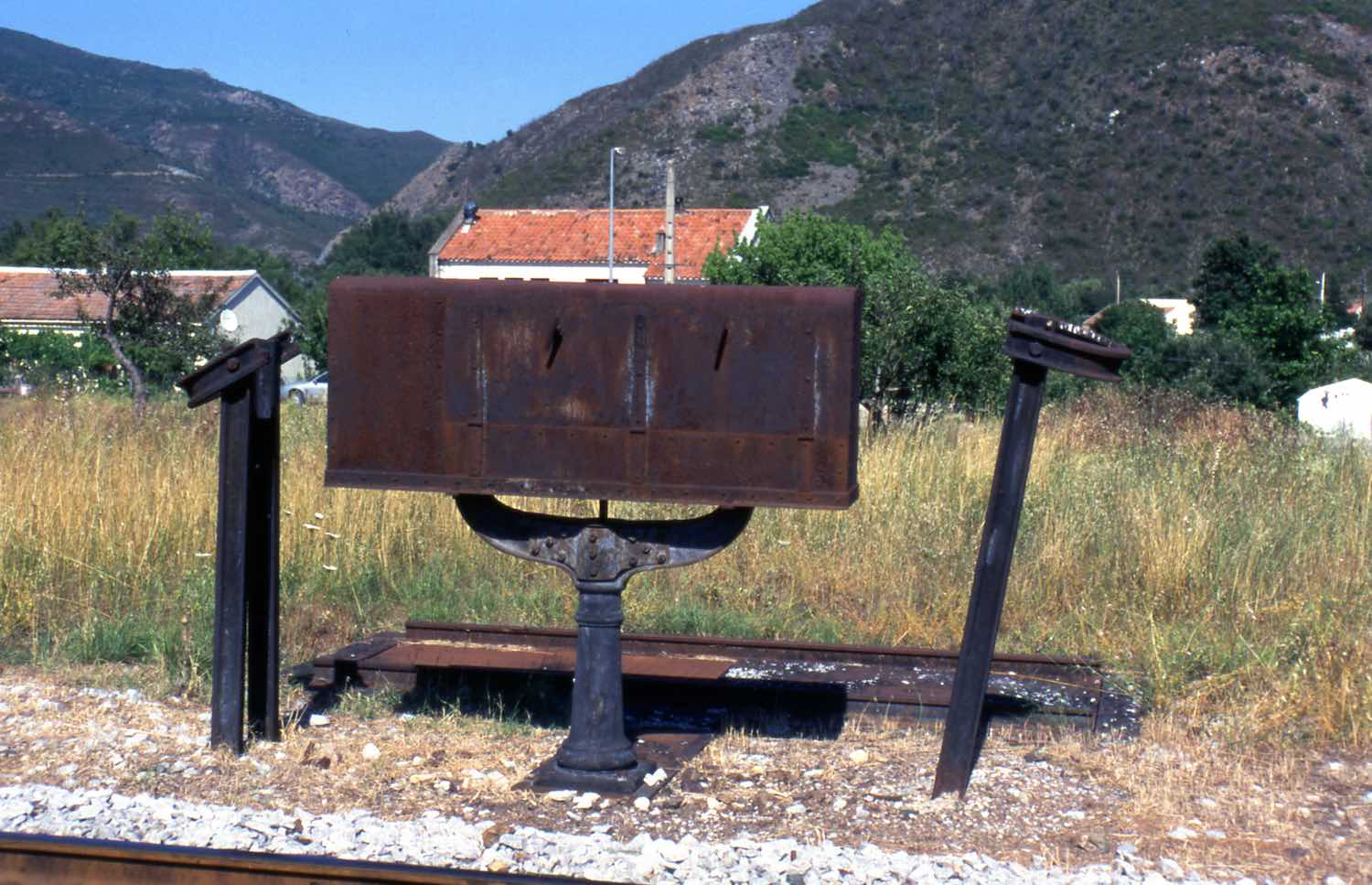weighing machine at Ponte Leccia